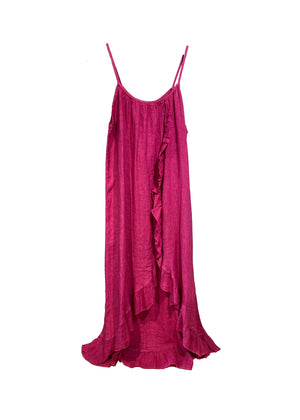Elara Linen Dress