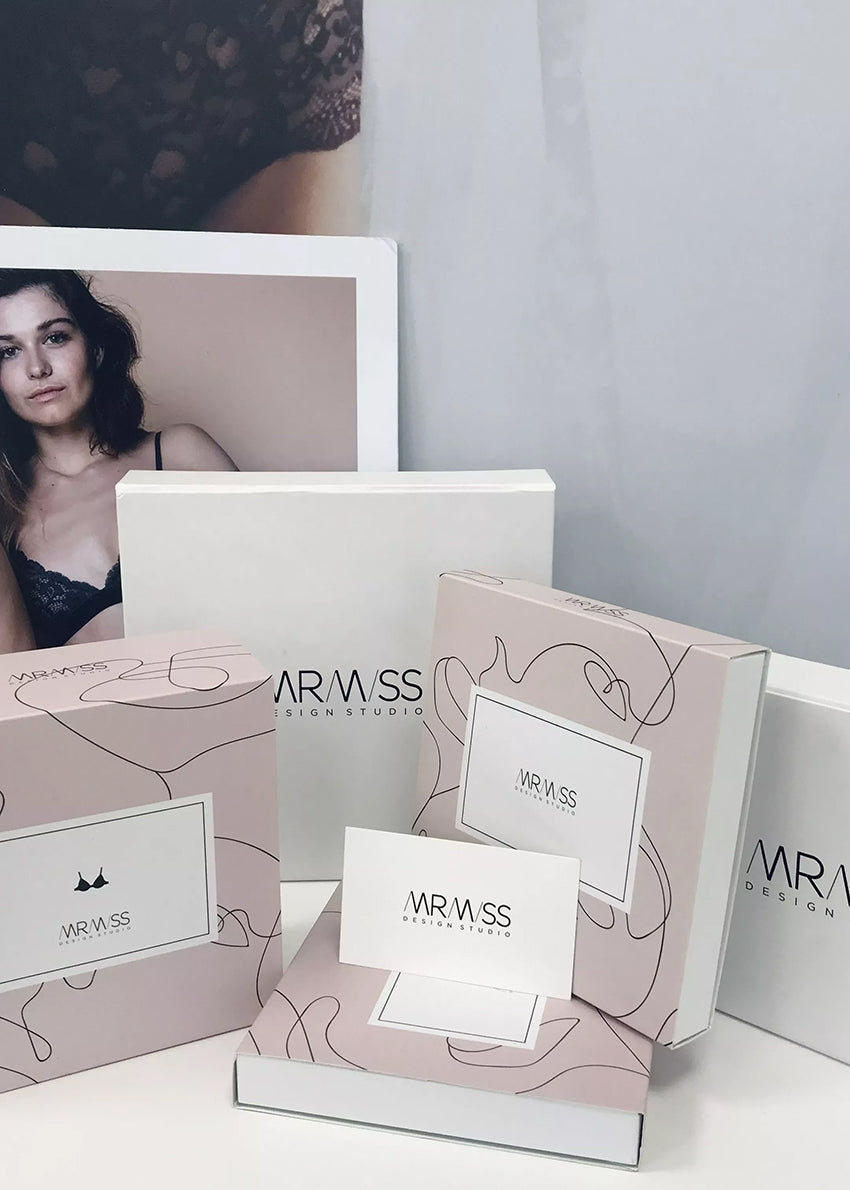 Package with lingerie from Mr Miss Design from Rogue8 Store