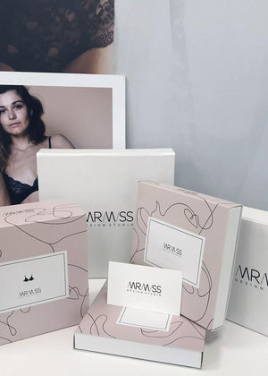 Package with lingerie from Mr Miss Design from Rogue8 Store