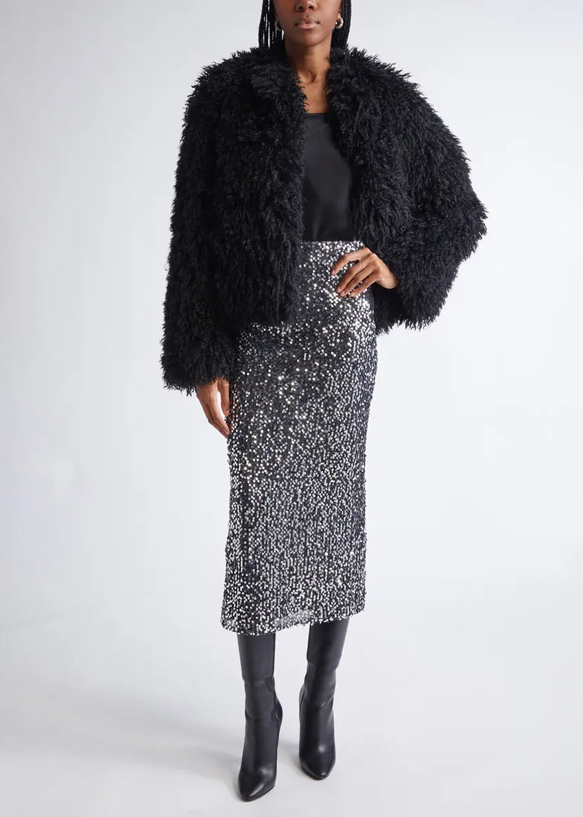 Silver Stardust Skirt
