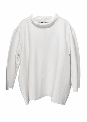 White sweater on a white background