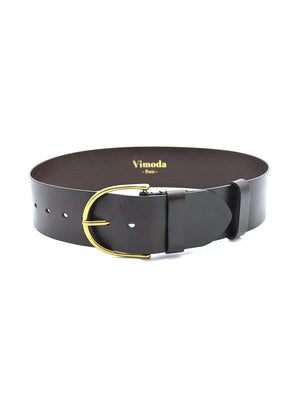 Elevate your style with this 5.2 cm wide, 97 cm long leather belt featuring a 7 cm horseshoe-shaped buckle. The elegant design and high-quality materials combine to create a versatile and distinctive accessory, perfect for adding a sophisticated and modern touch to any outfit.