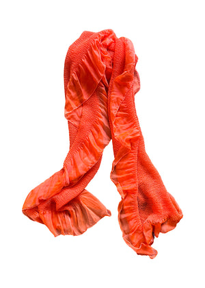 Easy red scarf with a soft touch fabric that will melt your skin. Shawls are such an infinitely fun accessory. They're a great way to stay warm while looking stylish.