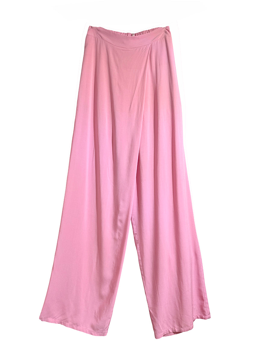 Pink pants on a white background