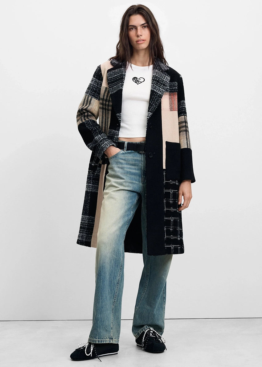 Wool Patch Coat