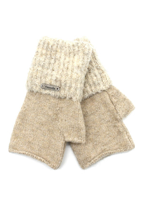 The practical and cute short mittens beige gloves, worth to be a great gift for you or your friends! Made from angora, have edgy cut-off fingers for ultimate comfort and style.