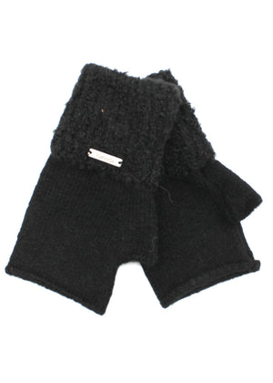 The practical and cute short mittens black gloves, worth to be a great gift for you or your friends! Made from angora, have edgy cut-off fingers for ultimate comfort and style.