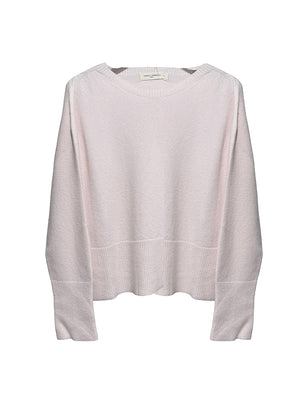 Linen sweater on a white background