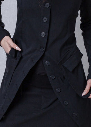 Penguin Coat Black