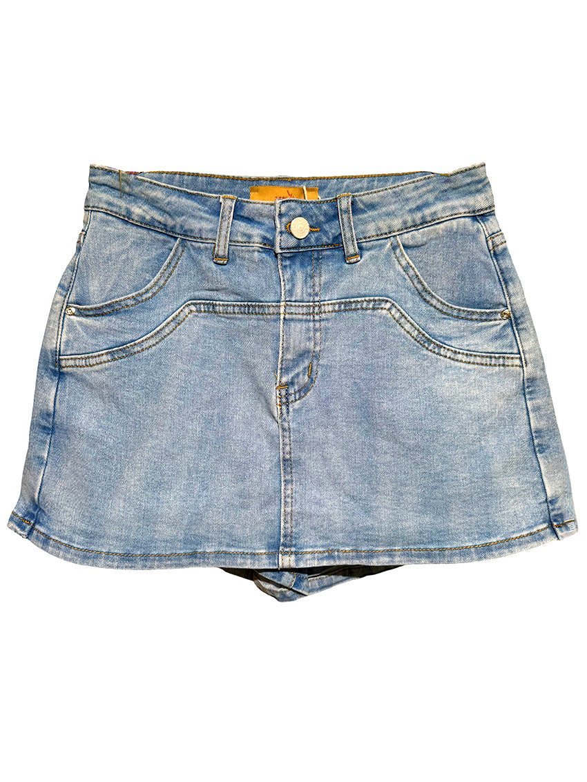 Skort Jean Blue