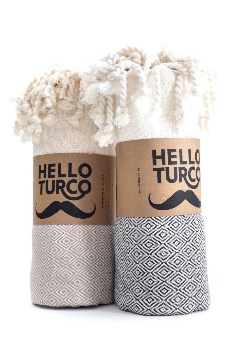 Hello Turco Handmade Tassels Towel