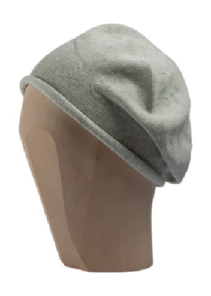 Grey beanie beret 