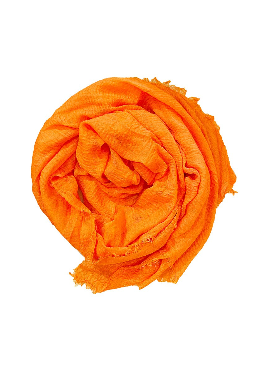 Orange shawl