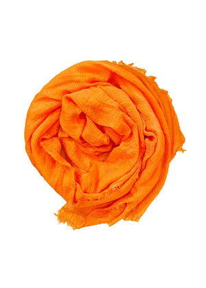 Orange shawl