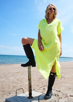 Intuitive Linen Dress