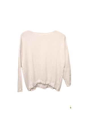 Cropped pullover tan