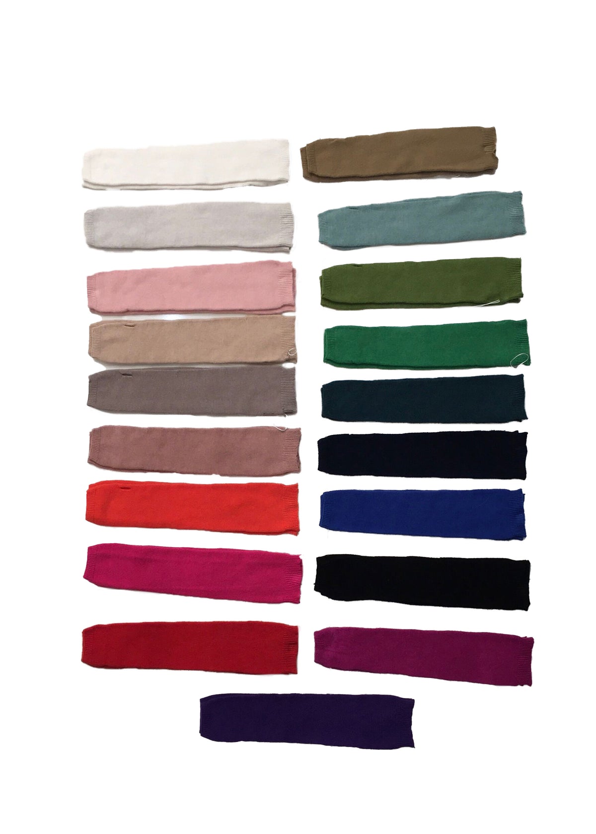 Colours  armwarmers.
