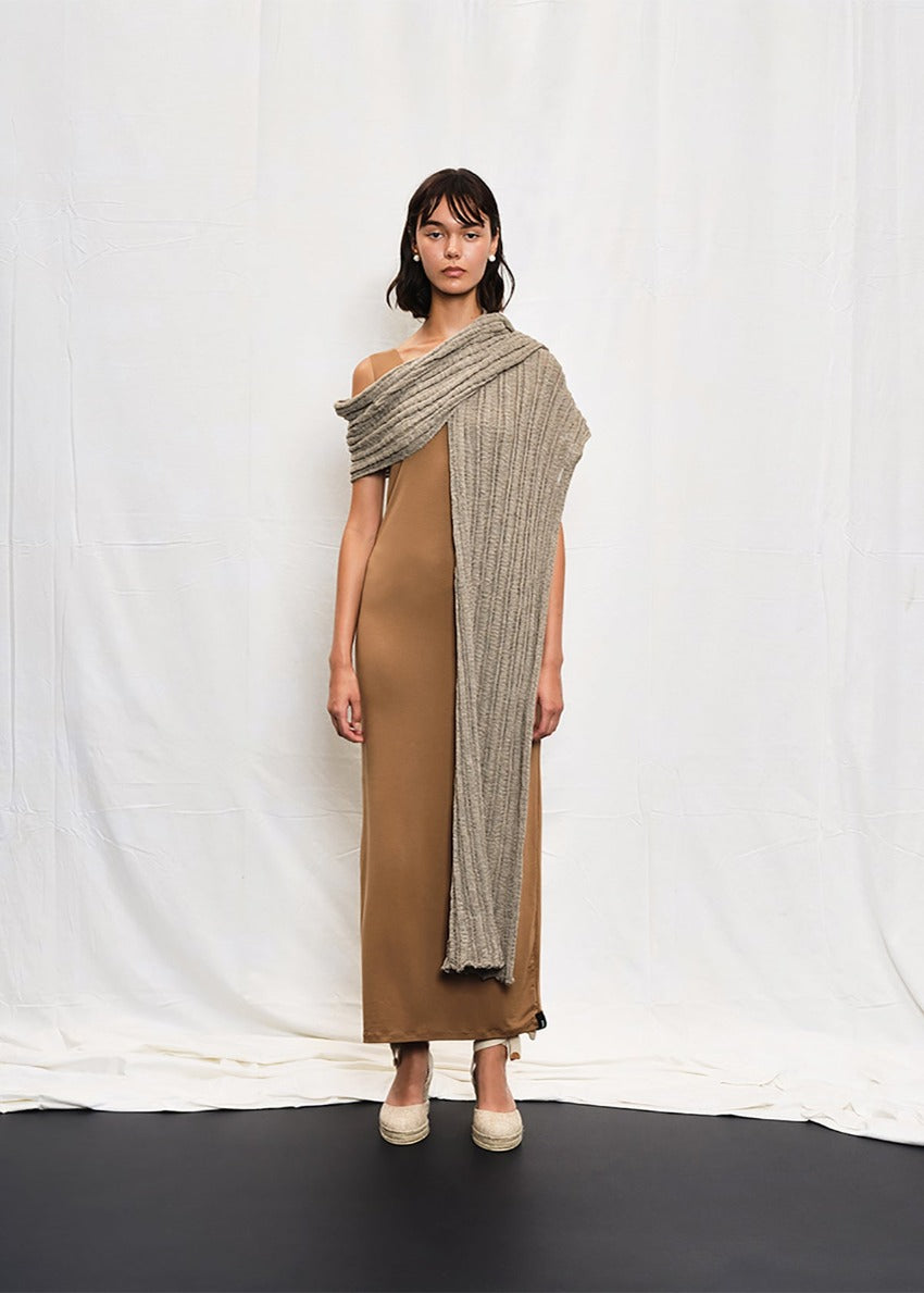 Knit Yarn Scarf