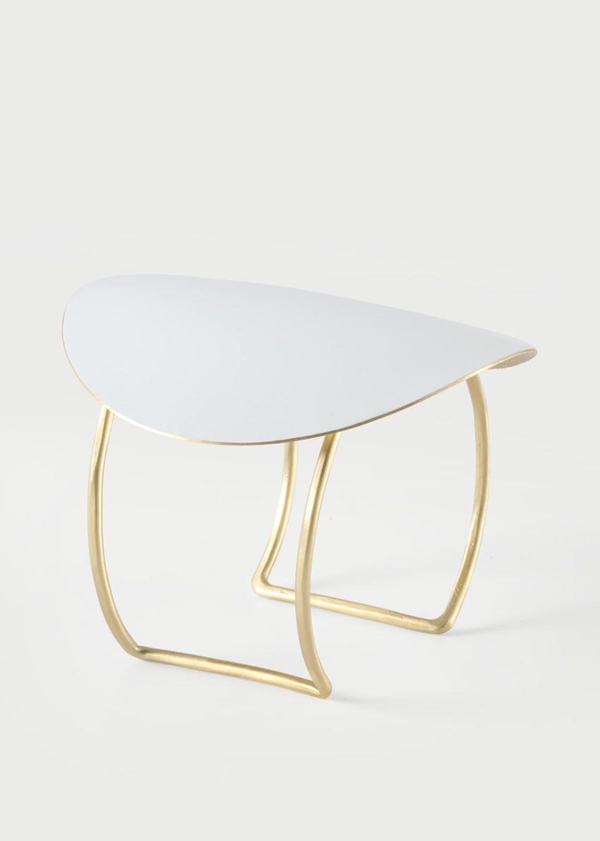 Bracelet with white brass element Katerina Vassou Rogue8