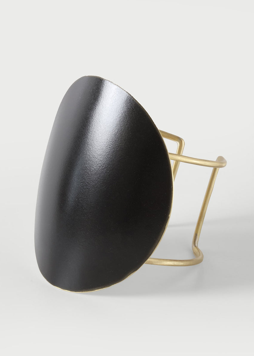 Bracelet with black brass element Katerina Vassou Rogue8