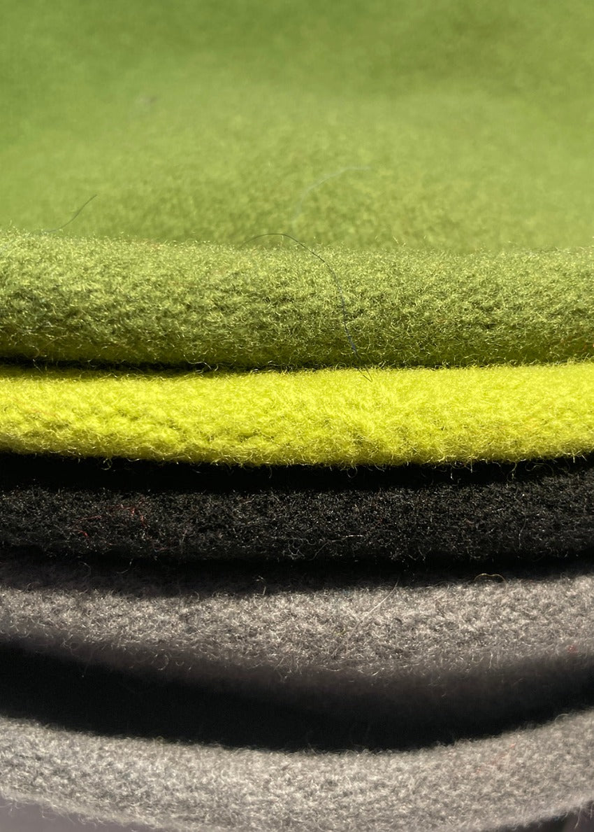 A different colours of a wool beanies