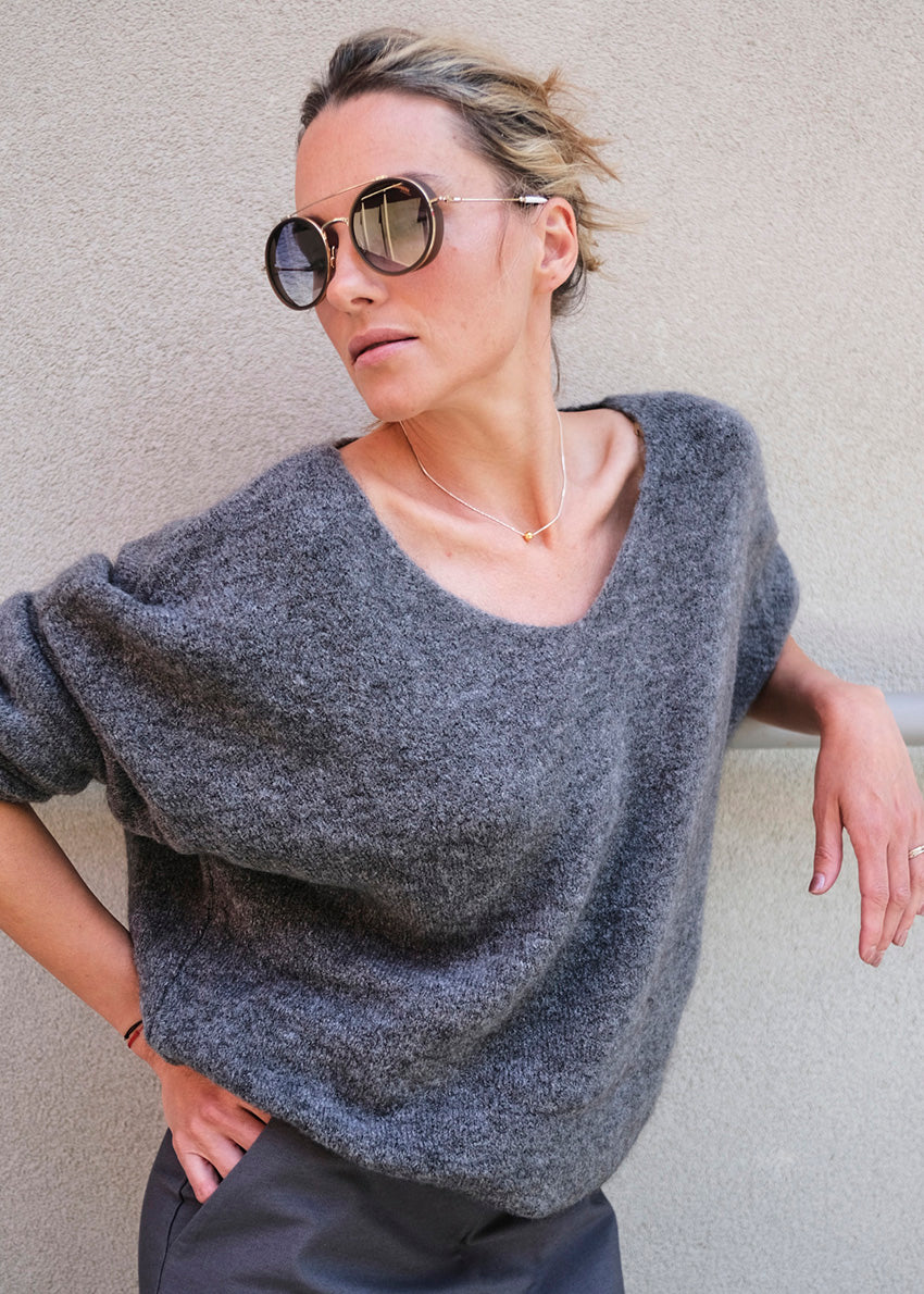 Super soft V neck sweater