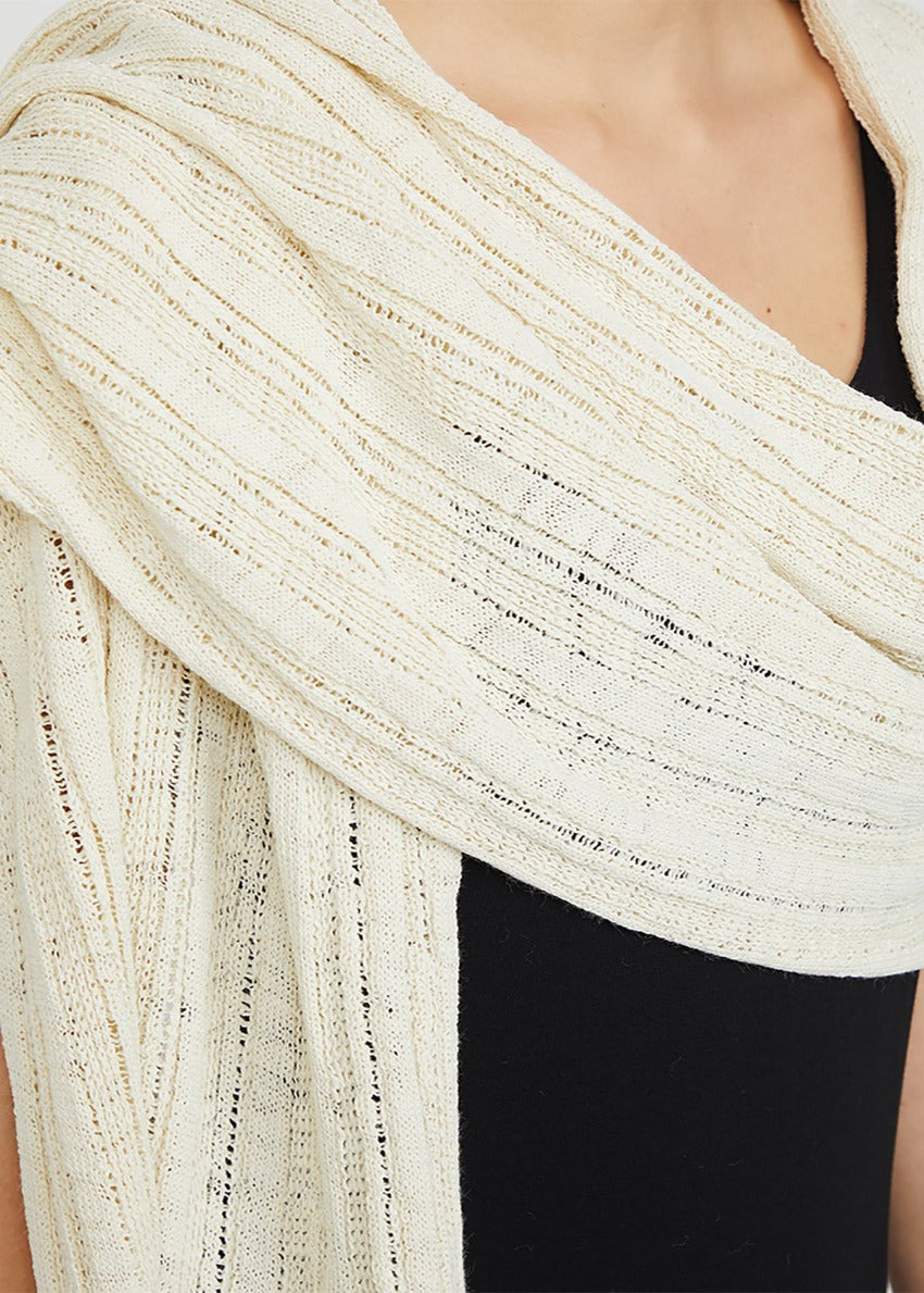 Knit Yarn Scarf