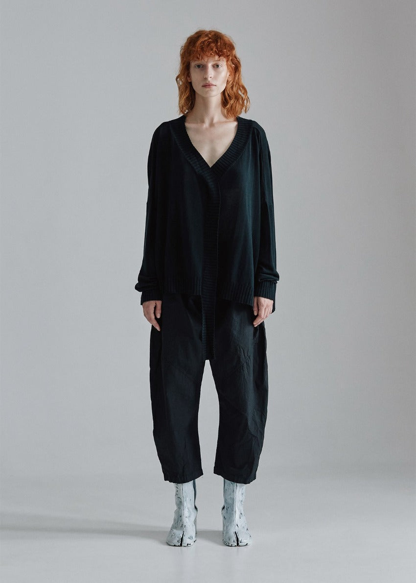 Knitted V Sweater